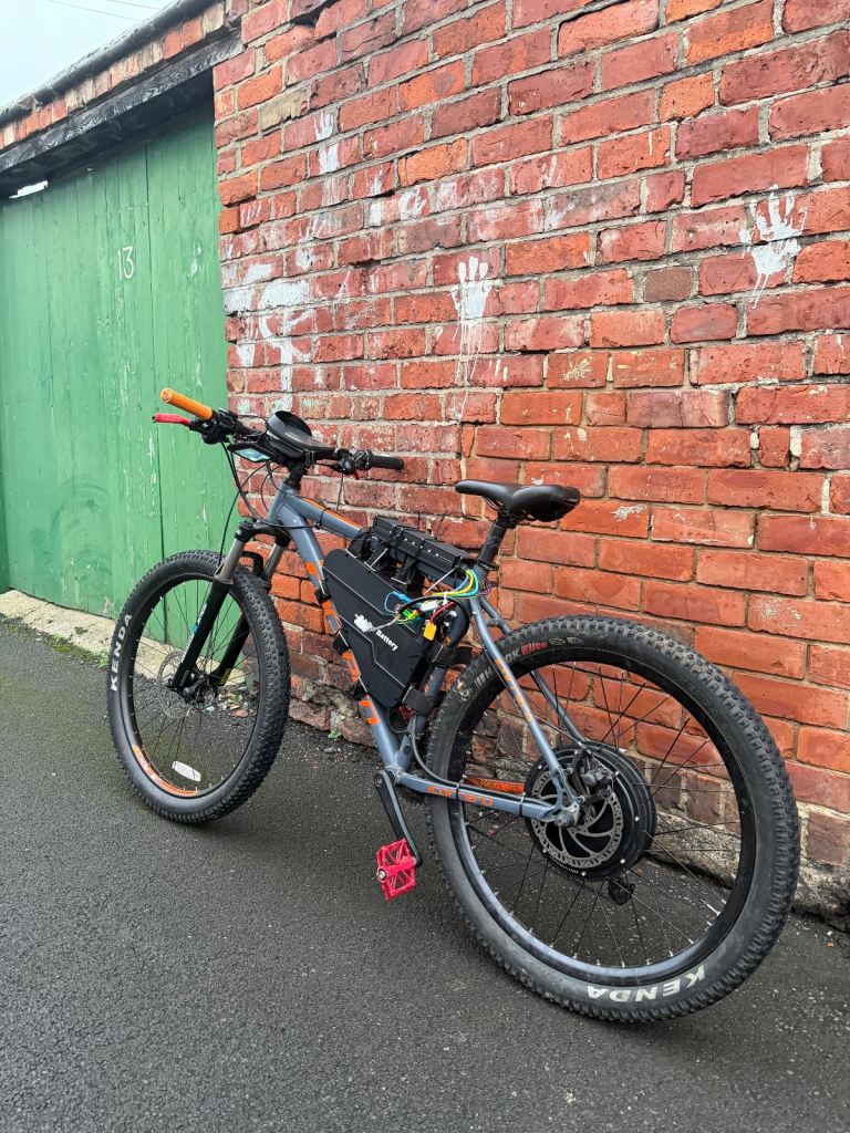 Custom built e bike 70 mph 