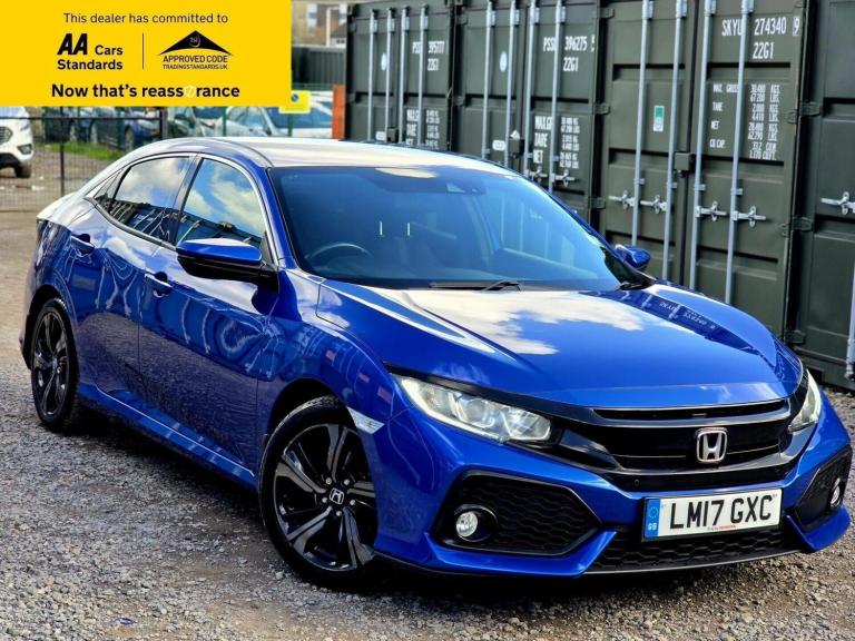 2017 Honda Civic 1.0 VTEC Turbo SR Hatchback 5dr Petrol CVT Euro 6 (s/s) (129 ps) Hatchback Petro...