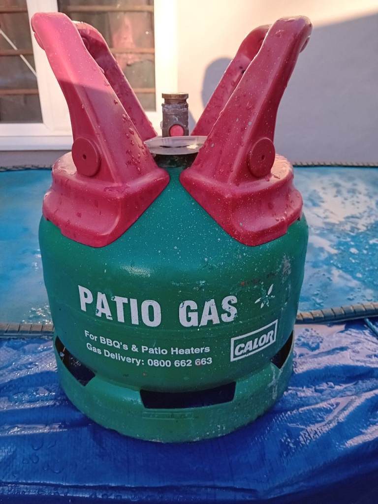 Calor gas bottle 5kg patio full