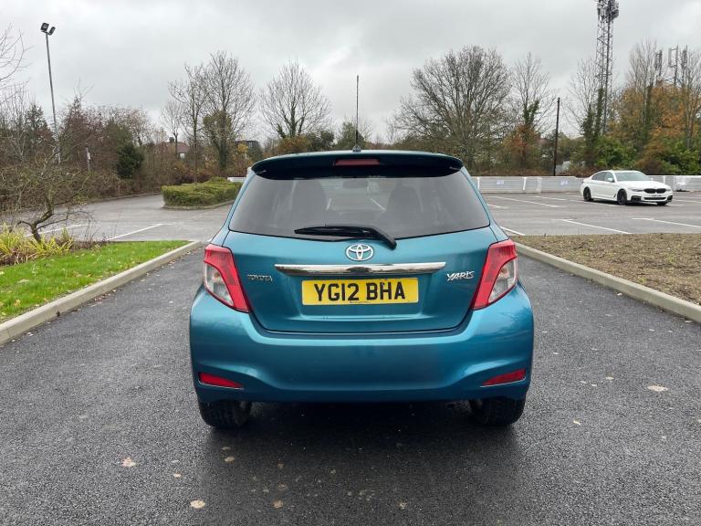 2012 Toyota Yaris 1.33 VVT-i SR 5dr Multidrive S HATCHBACK PETROL Automatic