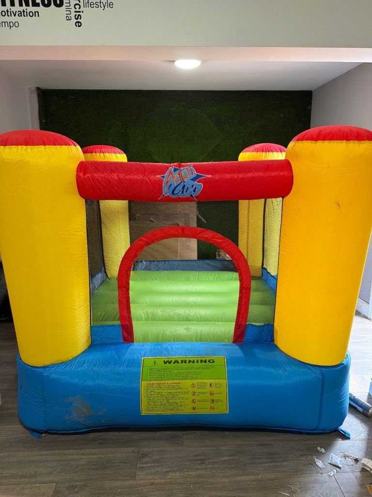 Multicoloured Inflatable Bouncy Castle - Good Condition