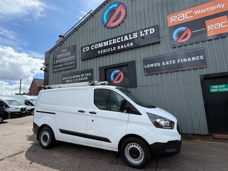 2018 Ford Transit Custom 2.0TDCI 320 L1 H1 SWB Low Roof Twin Door Workshop NO VAT  PANEL VAN Dies...