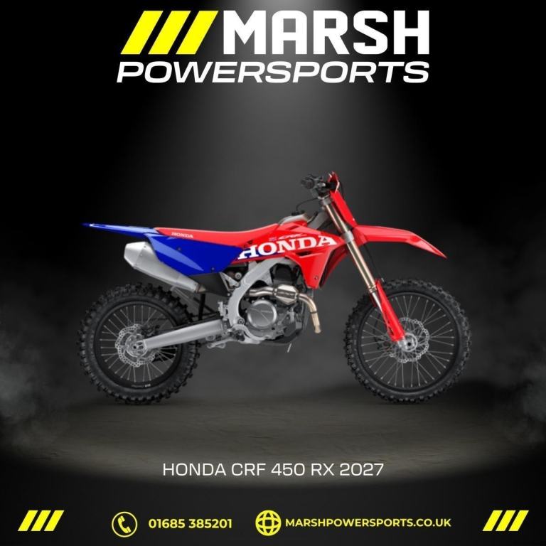 Honda CRF 450 RX 2027 Model - Honda Main Dealer - Reserve NOW!