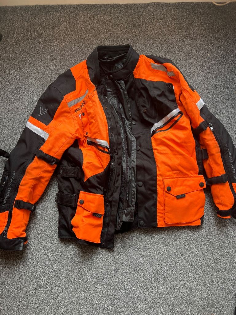 Frank Thomas motorbike gear