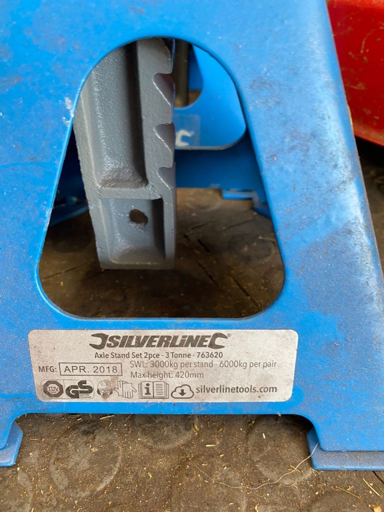 Axle Stand set 4 pce