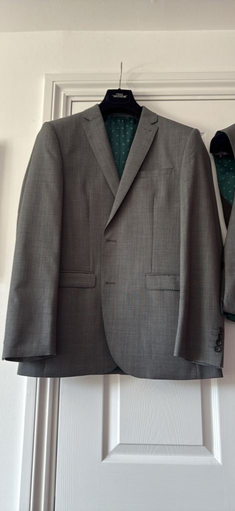 Next signature tailored fit three piece suit
