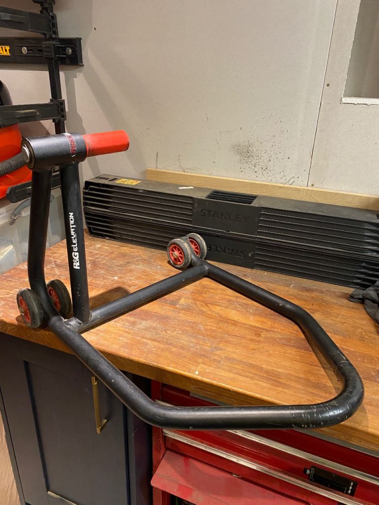 Heavy duty motorcycle paddock stand 