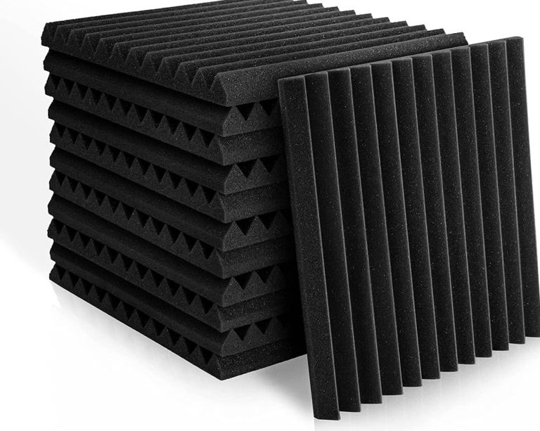 3x pack Acoustic Wall Panel Tiles Studio Sound Proofing Insulation Foam Thick Pad