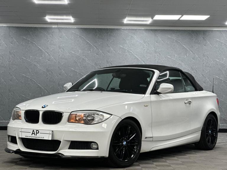  2013 BMW 1 SERIES 118d M Sport 2dr Step Auto CONVERTIBLE LOW MILEAGE M PACK