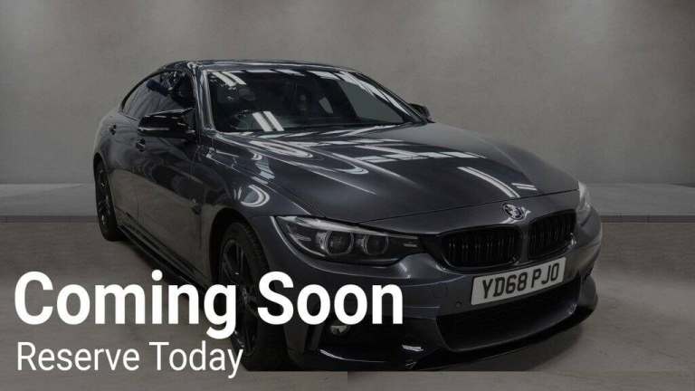 2018 BMW 4 Series Gran Coupe 2.0 420d M Sport Hatchback 5dr Diesel Auto xDrive Euro 6 (s/s) (190 ...