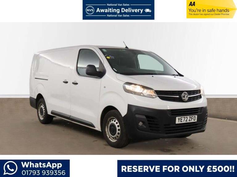 2022 Vauxhall Vivaro 1.5 Turbo D 2900 Dynamic L2 H1 Euro 6 (s/s) 6dr PANEL VAN Diesel Manual