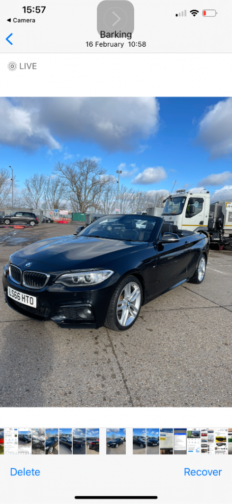 BMW 2 SERIES, 2016 (66), 218d (150), M Sport Step Auto, Convertible 