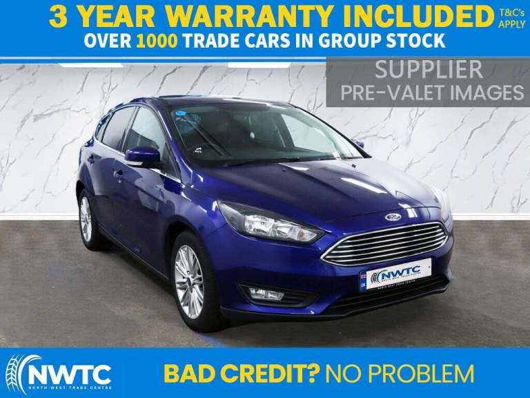 2018 Ford Focus 1.0 EcoBoost 125 Zetec Edition 5dr Auto HATCHBACK PETROL Automatic