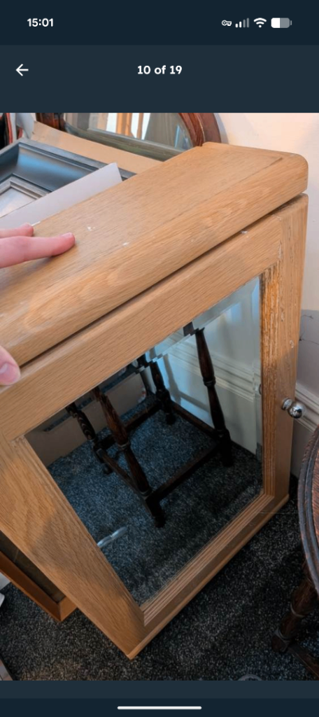FREE oak vanity unit for bathroom 