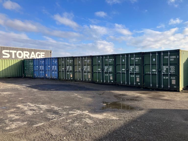 LOW COST SELF-STORAGE, secure and 24-HOUR, in new shipping containers, Fabian Way Swansea