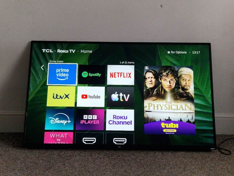 TCL Ruko Smart TV HDR 4K Ultra HD Led 50 inches for sale 