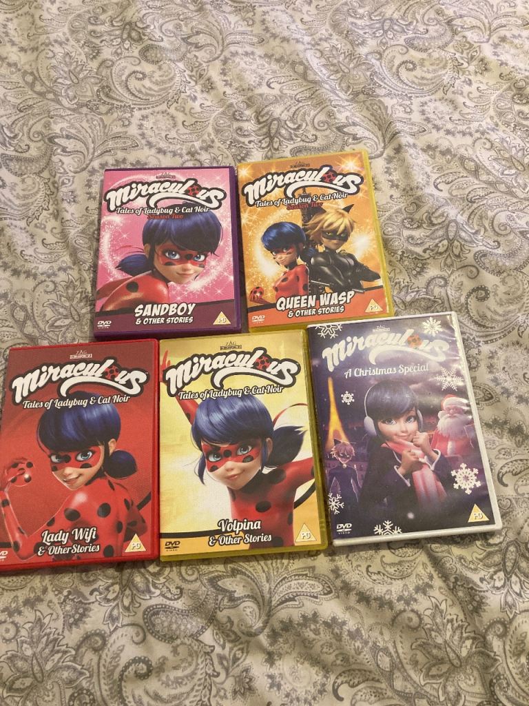 Miraculous Tales Of Ladybug And Cat Noir DVD Boxsets 