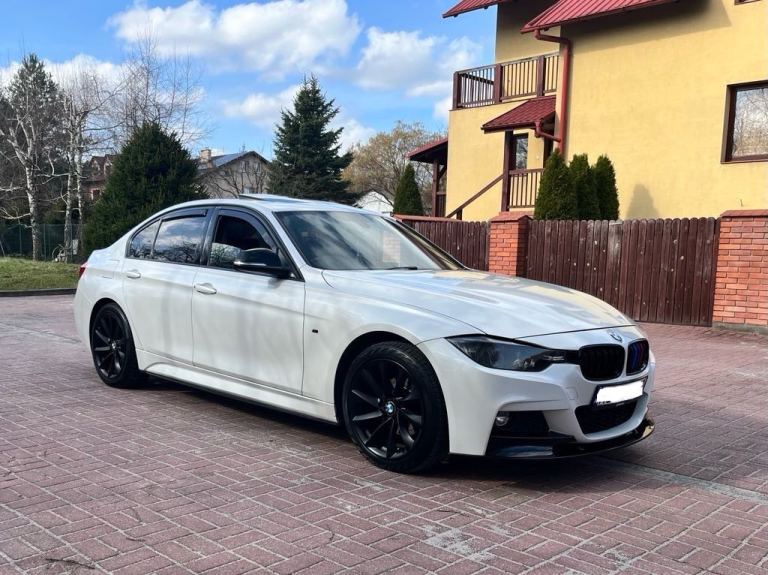 Bmw 320i F30 M sport on polish Plate