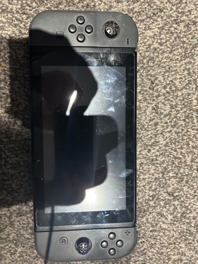 Nintendo Switch Grey Console with Joy-Cons - Fair Condition