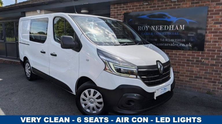 2021 21 RENAULT TRAFIC 2.0 DCI ENERGY 30 BUSINESS+ CREW VAN DOUBLE CAB 6DR DIESE