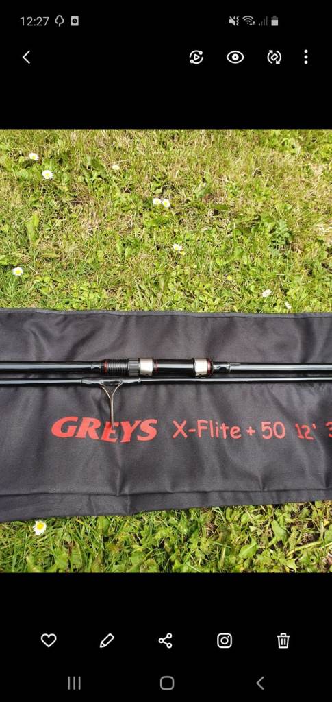 fishing rod + bite alarms
