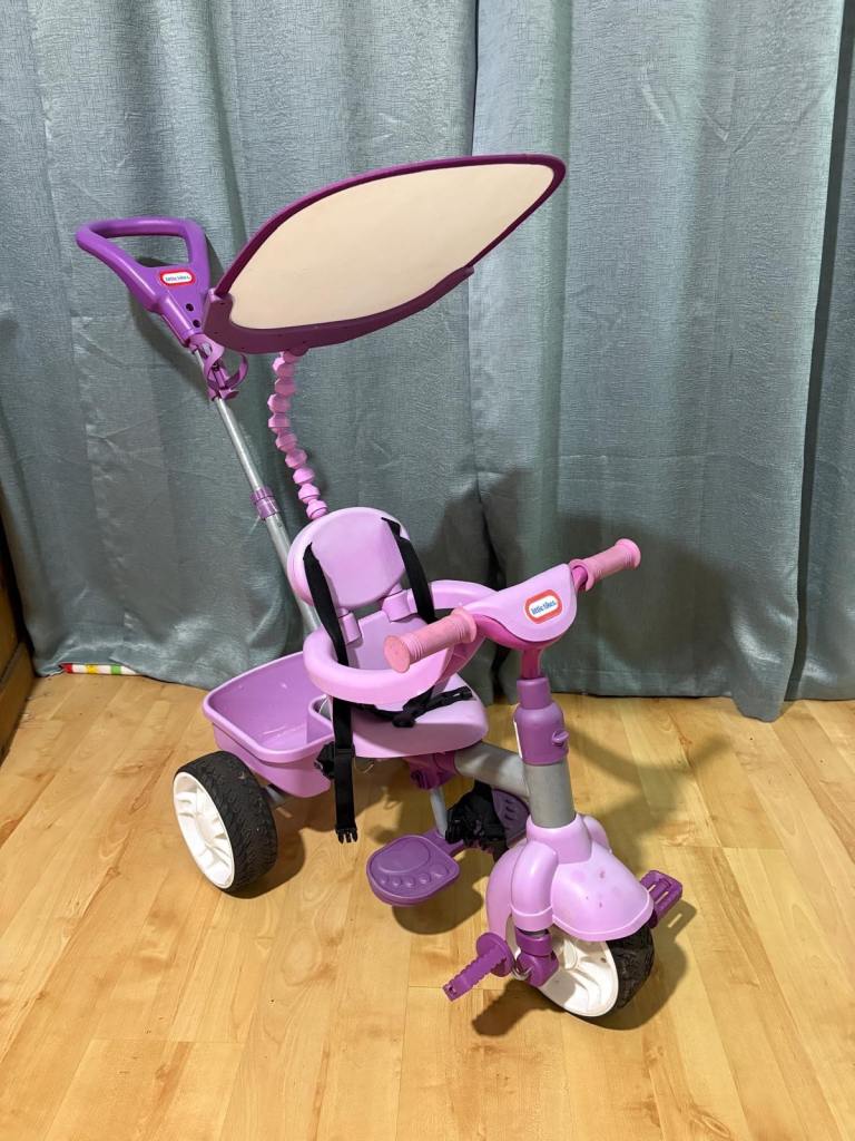 Little Tikes Purple 4-in-1 Trike – Good Condition