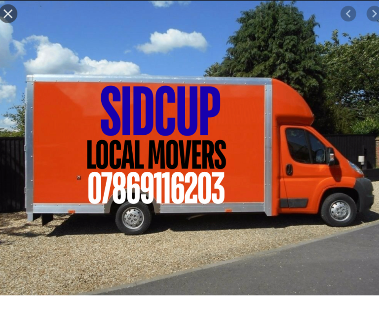 MAN AND VAN SIDCUP - SIDCUP REMOVALS - REMOVALS COMPANY NEAR ME SIDCUP - 7.5 TONNE SIDCUP