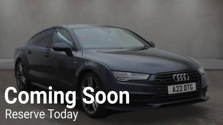2016 Audi A7 3.0 TDI Quattro Black Edition 5dr S Tronic HATCHBACK DIESEL Automatic