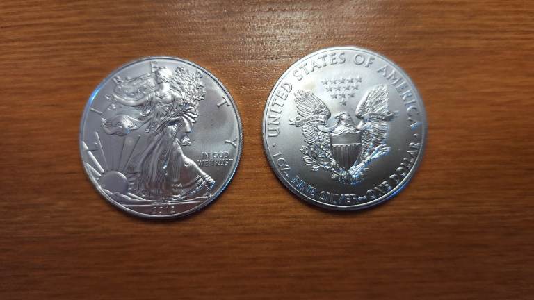 Tube of 20 x 1oz American Silver Eagle Coins .999 Solid Silver (2012)