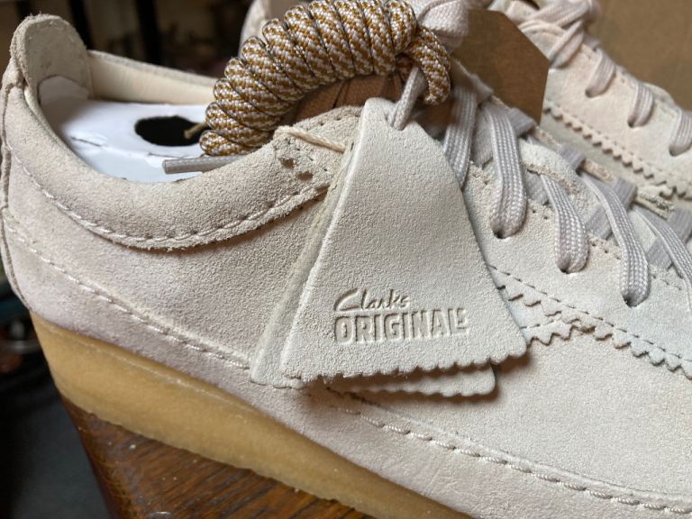 Clarks Wallabee Tor suede shoes £40