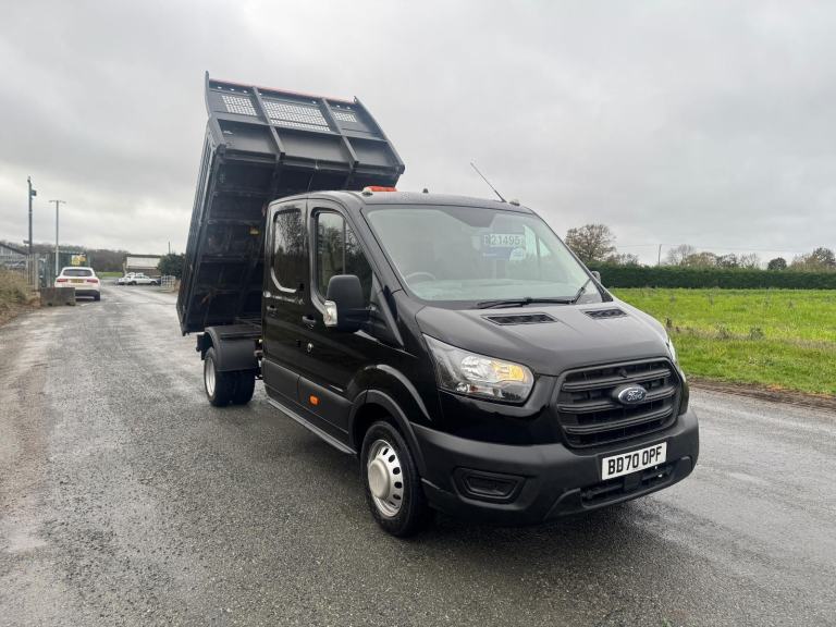 Ford Transit 2.0 350 EcoBlue Leader  Double Cab  tipper 4dr Diesel Ma... 2020/70