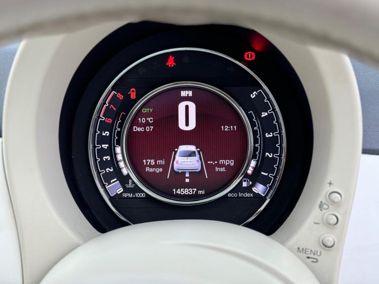 2014 Fiat 500 1.2 8V Cult Euro 6 (s/s) 3dr HATCHBACK Petrol Manual