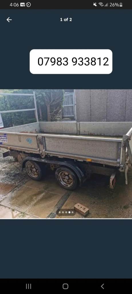 Ifor williams 10x5 tipper 