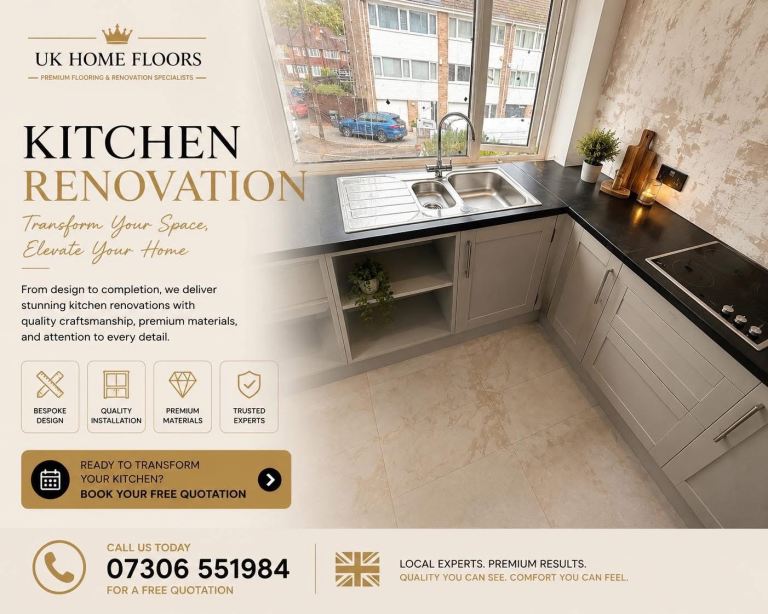 Kitchen Units and Worktops - Brand New