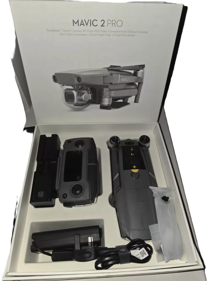 DJI MAVIC PRO 2 DRONE WITH ADDITIONAL EQUIPMENT 4K HD Camera - Gray + 2 extra batteries