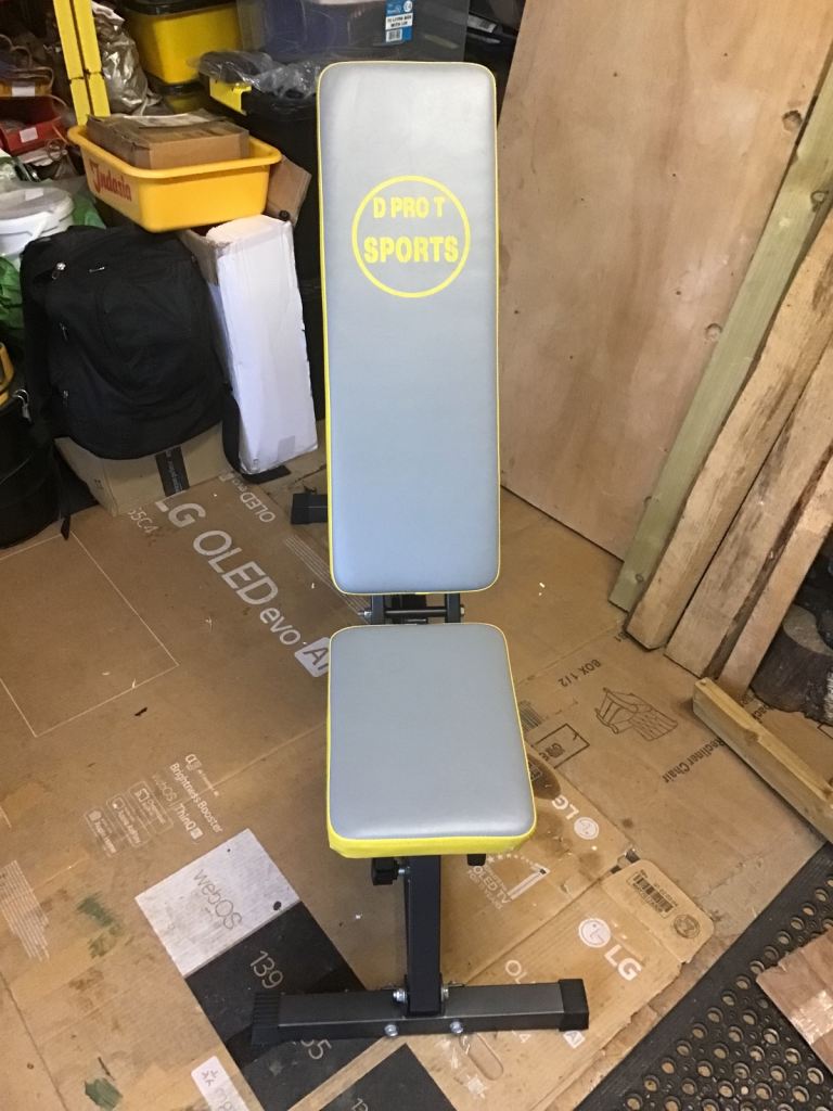 image for D Pro T Sports weight training bench