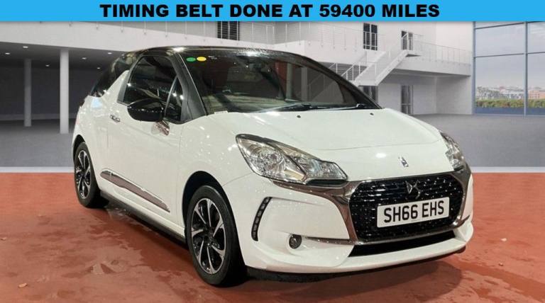 2016 DS Automobiles DS 3 1.2 PureTech Elegance 3dr HATCHBACK PETROL Manual