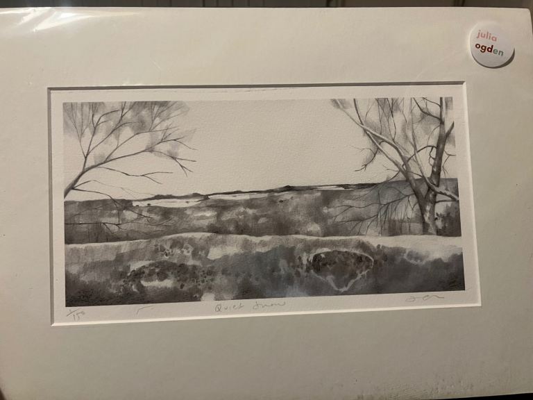Julia Ogden signed print 