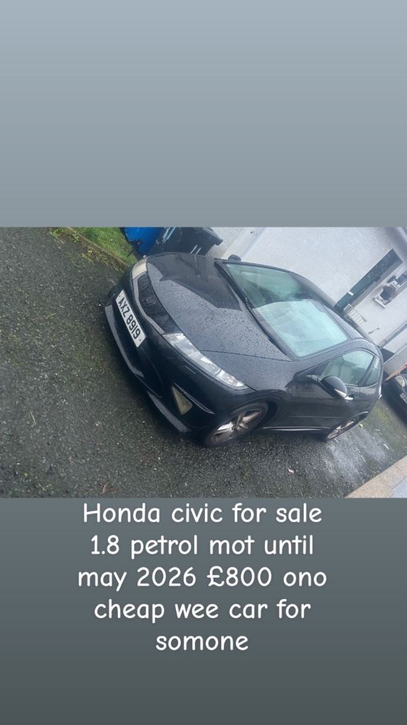 Honda, CIVIC, Hatchback, 2008, Manual, 1799 (cc), 3 doors