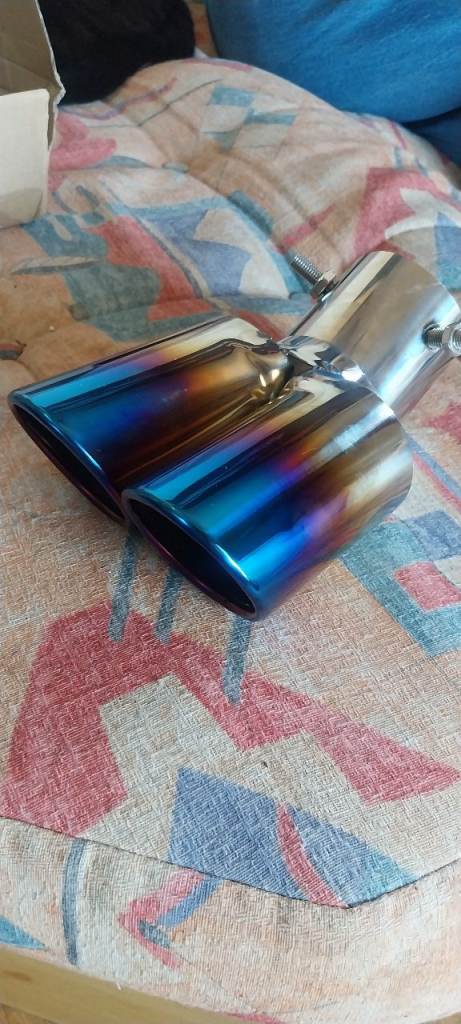 Car Decorative chrome Exhaust.