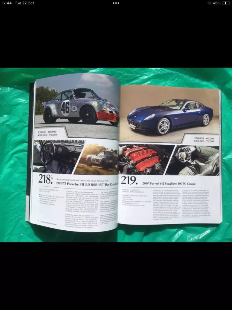 FESTIVAL OF SPEED BONHAMS AUCTION 2024