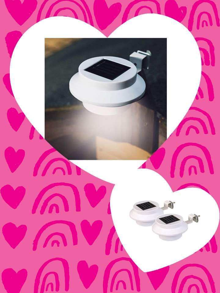 LED Gutter & Fence Solar Light