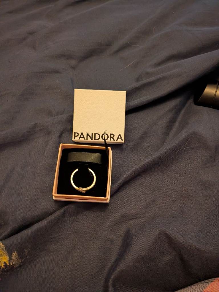 Pandora silver ring 