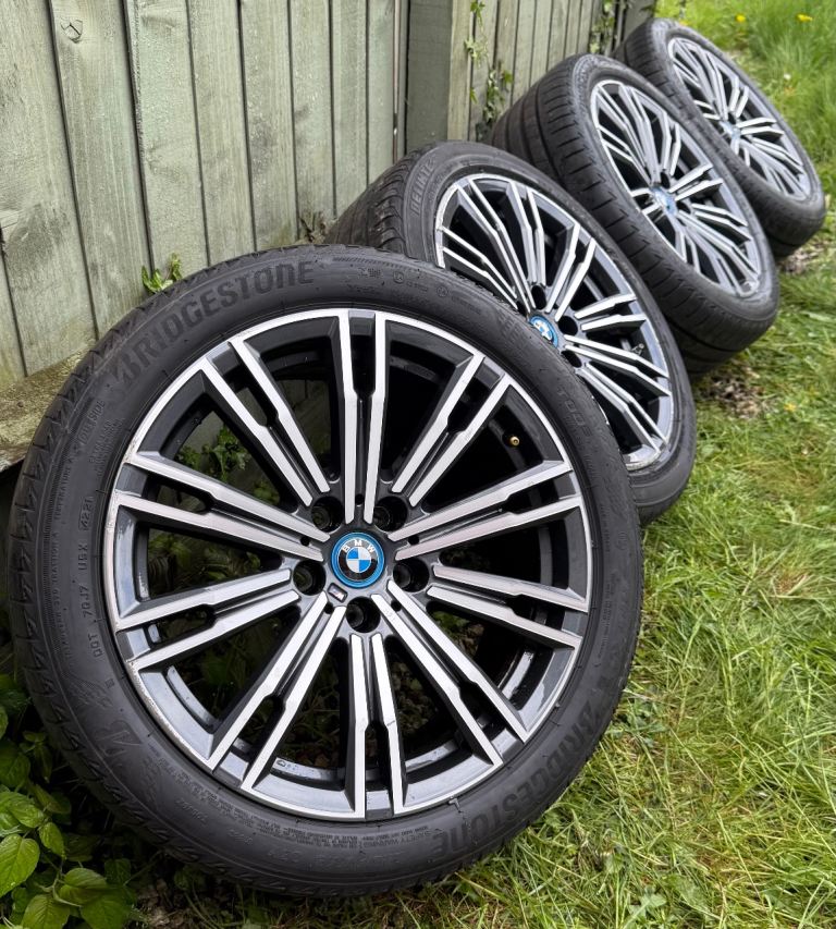 BMW 3 series M Sport 18 inch Alloy Wheels 5 x 112 Genuine Staggered 790m G20 G21