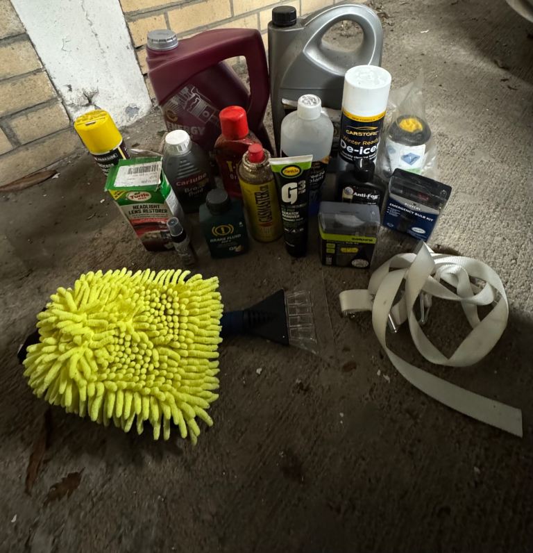 Garage Clearance – Car Maintenance Bundle – £20