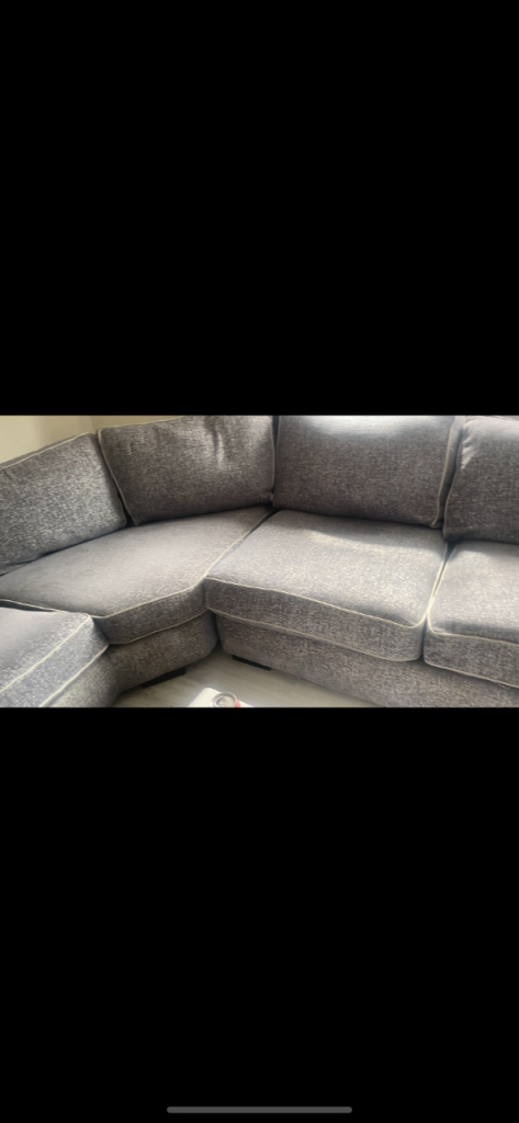 Comfortable Grey Sofa – Good Condition