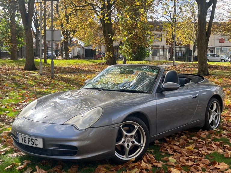 2001 Porsche 911 996 CARRERA 2*FULL SERVICE HISTORY*HPI CLEAR*2 KEYS*CONVERTIBLE*CLASSIC*P/X CONV...