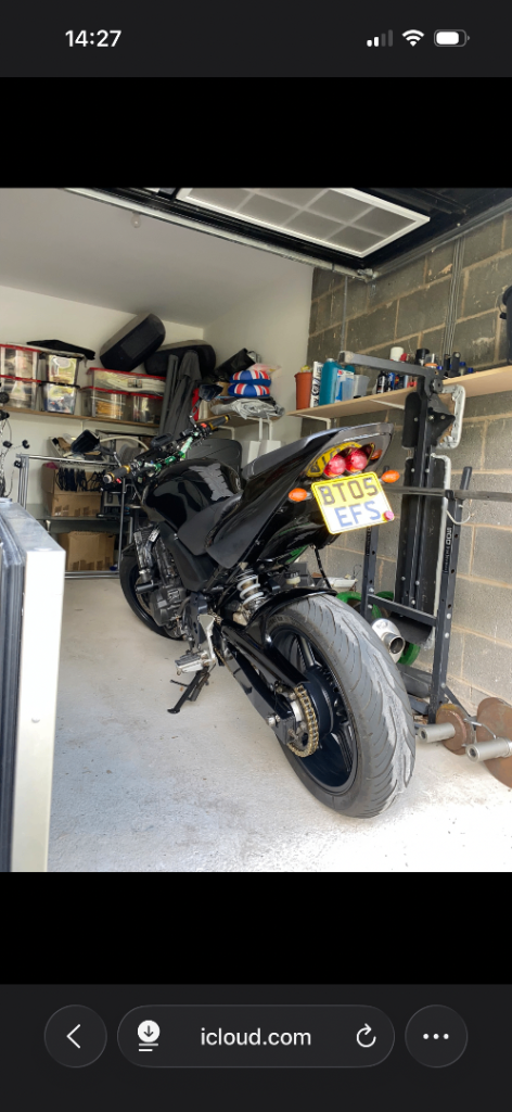 2005 Honda CBF600 na / r6 tailgate 