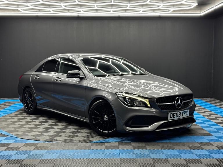 2018 Mercedes-Benz CLA 2.1 CLA220d AMG Line Night Edition Coupe 7G-DCT Euro 6 (s/s) 4dr SALOON Di...