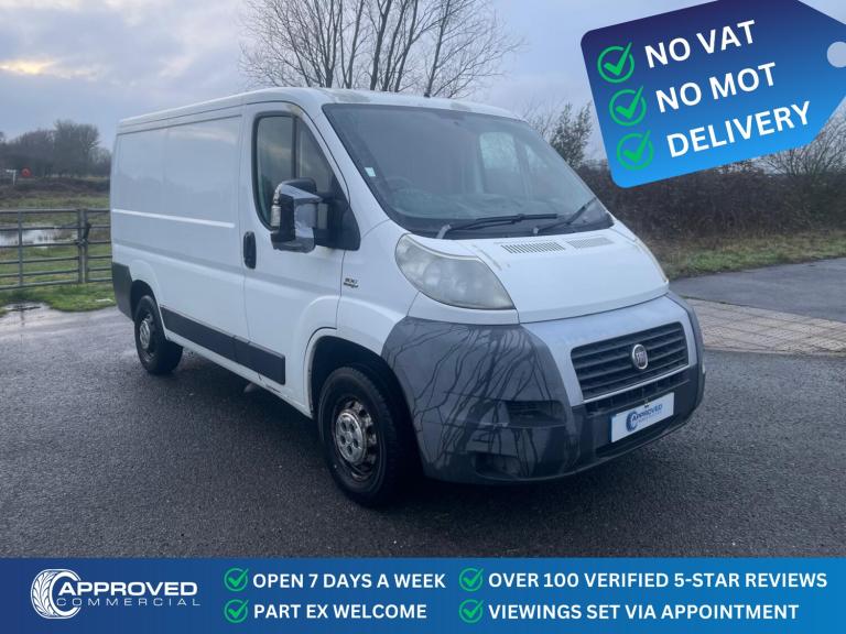 2011 Fiat Ducato (60) NO VAT 2.2 MULTIJET 100 SWB PANEL VAN Diesel Manual
